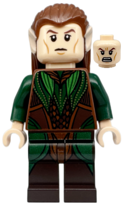 LEGO® Lord of the Rings Minifigure - Mirkwood Elf in Dark Green Outfit (lor080)
